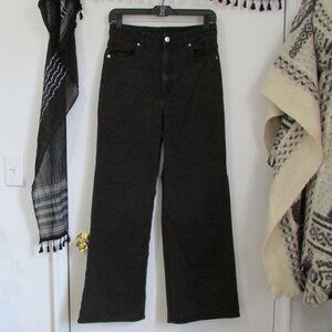H&M Wide-leg Twill Pants